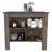 Cala 3-Shelf Wooden Kitchen Island-2031688385