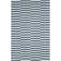 Cameron Striped Area Rug in Indigo/White
