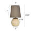 Lampe de table Tamal Day for Stylecraft Rosalind-844594559-844594496