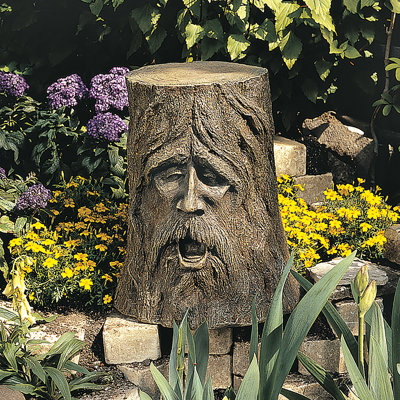 The Odin Tree Stump Statue Table