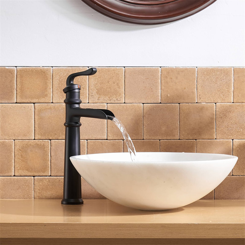 Robinet de salle de bain vasque, Noir mat