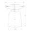 Table d'appoint chic et contemporaine avec options de rangement polyvalentes pour n'importe quelle pièce