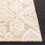 Tapis géométrique en laine et en coton touffeté à la main Droz-930191534