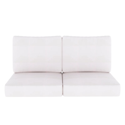Sunbrella® Outdoor Loveseat Seat / Back Cushion