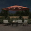 Gurganus 350cm Lighted Market Parasol-205751904
