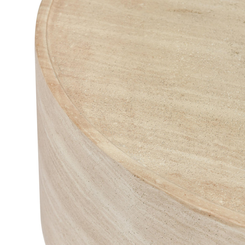 Mckenna Outdoor Round Coffee Table