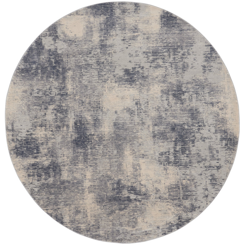 RUSTIC TEXTURES - Area Rug, Round 5'3"