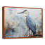 «Blue Great Heron In Miminal Harmony I», art mural héron-1232133732-1246333834