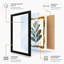 Study in Green Botanical - Framed Print-771332746-771332743