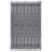 LOOM & LUXE White-Gray Stylish Traditional Narrow Indoor/Outdoor Rug-509590333