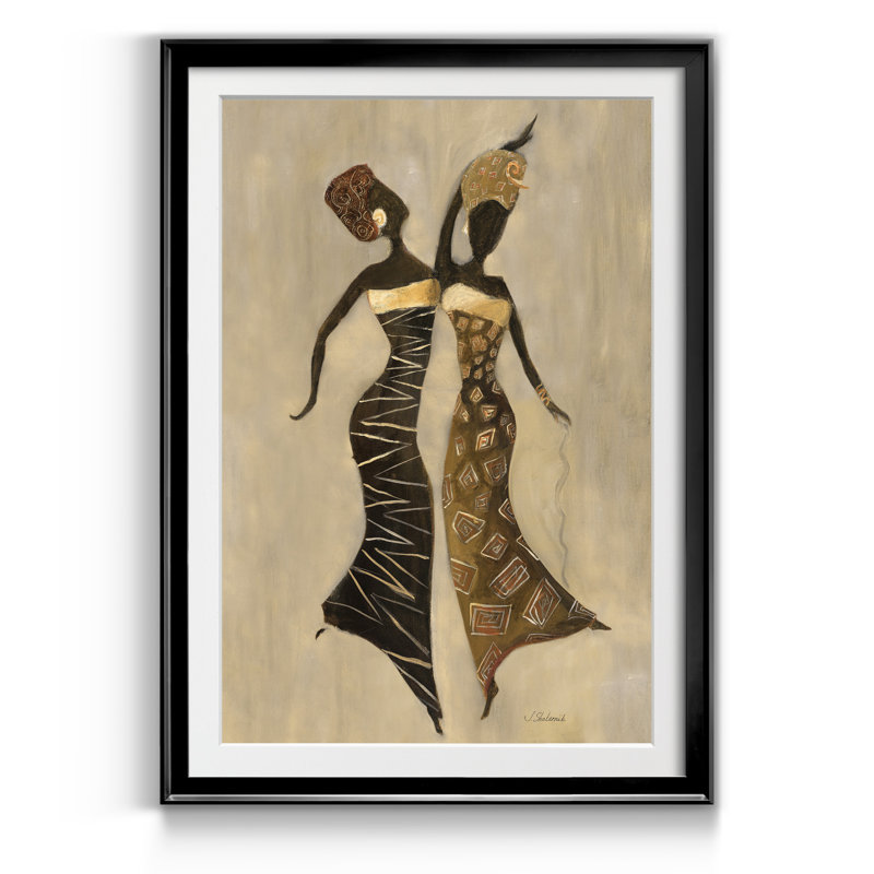 Célébration I - reproduction de photo encadrée sur papier, H 30,5 po x l 42,5 po x P 1,5 po, Noir
