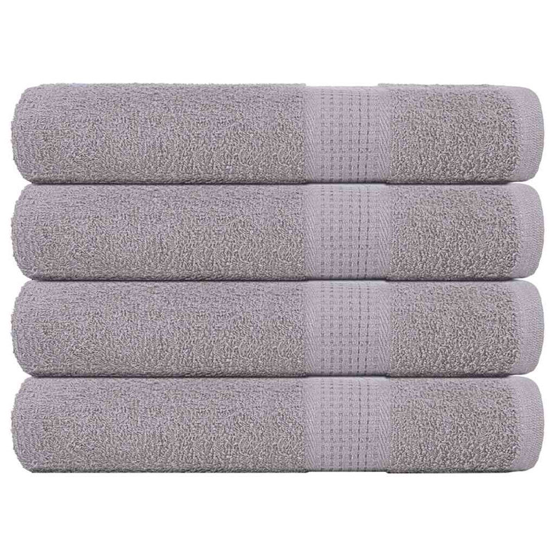 Reshod 100% Cotton Beach Towel, Grey
