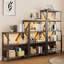 89cm H x 80cm W Metal Bookcase