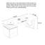 Bureau en bois clair clair et luxueux-110529065