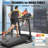 Foldable Treadmills For Home, Portable Treadmill With Handles, 2.5hp Treadmills 300 Lb Capacity, App Control, Fitness Folding Walking Pad With Led Display
