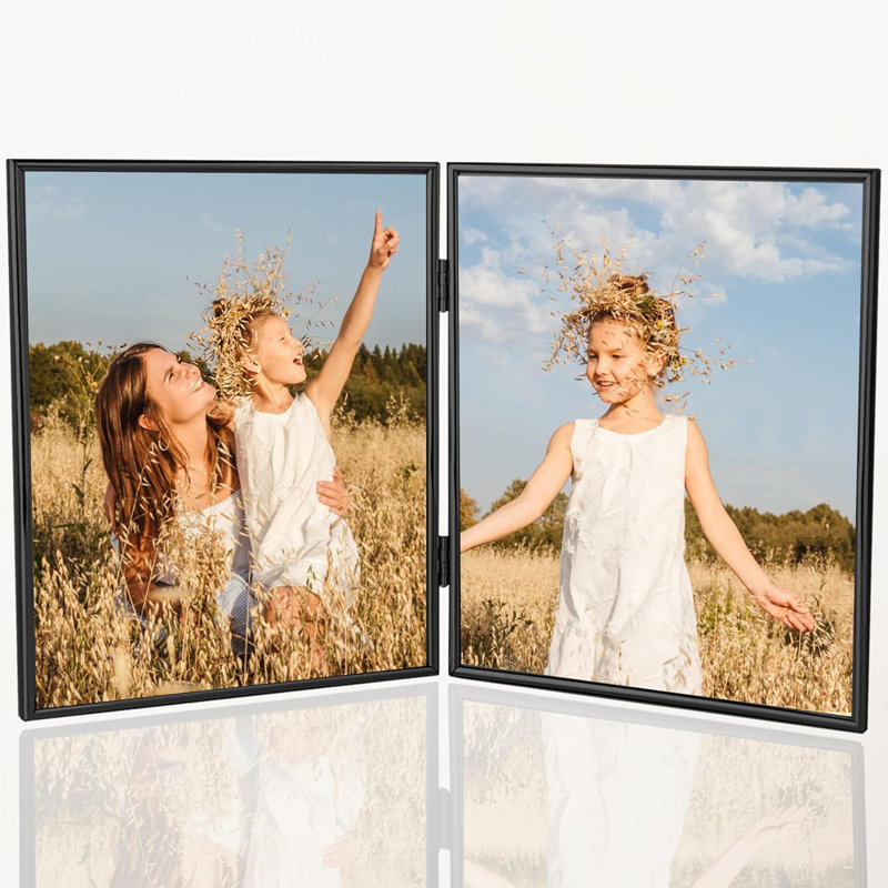 8x10 Picture Frame Double Hinged Folding
