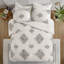 Ensemble d'édredon en chenille 100% coton Tahli-415762010-418759528