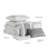 Salerno 7 Piece Faux Suede Elegant Bedding Set By Sweet Home Collection-111912289-111912290