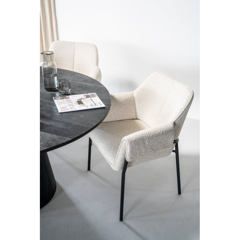 Aron Round Solid Wood Dining Table