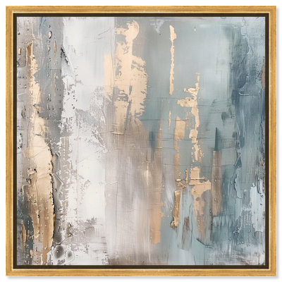 Ebony Veil (V) Canvas Minimal Abstracts by Art Remedy