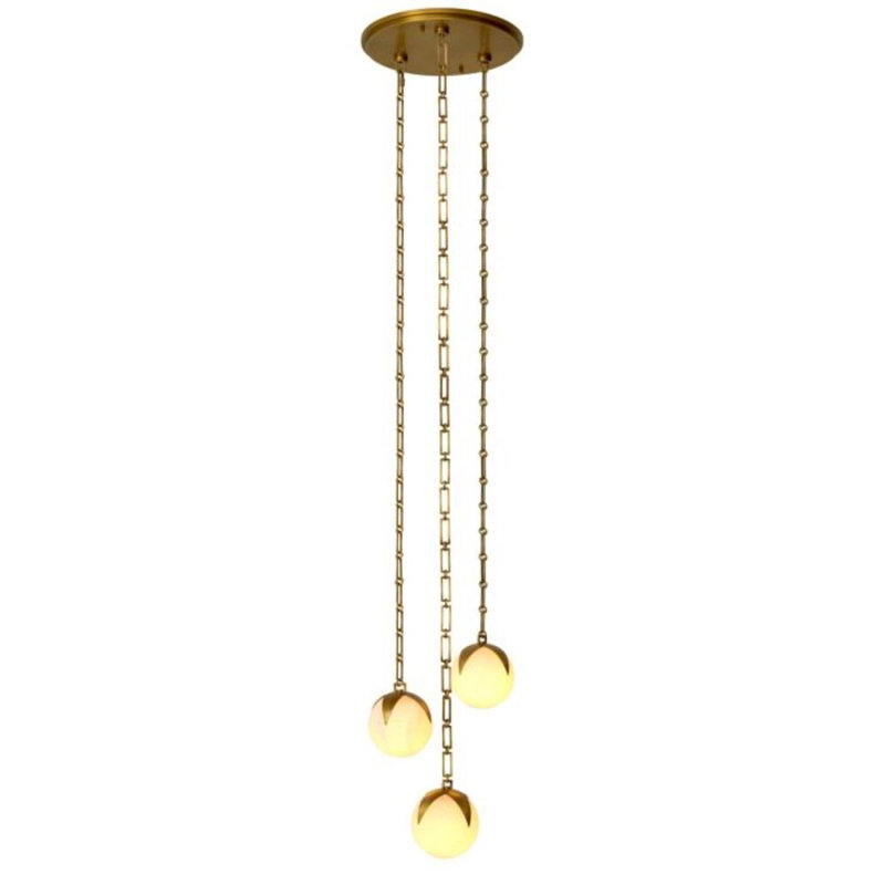 CDJ Chandelier Alesa antique brass finish alabaster, 79.93" H x 13.78" W x 13.78" D, 5