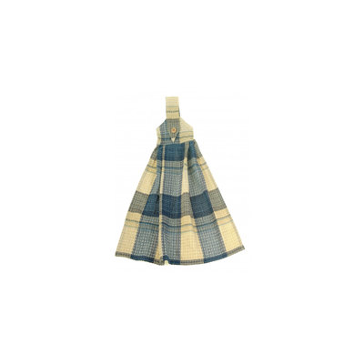 Serviette à boutons suspendus
