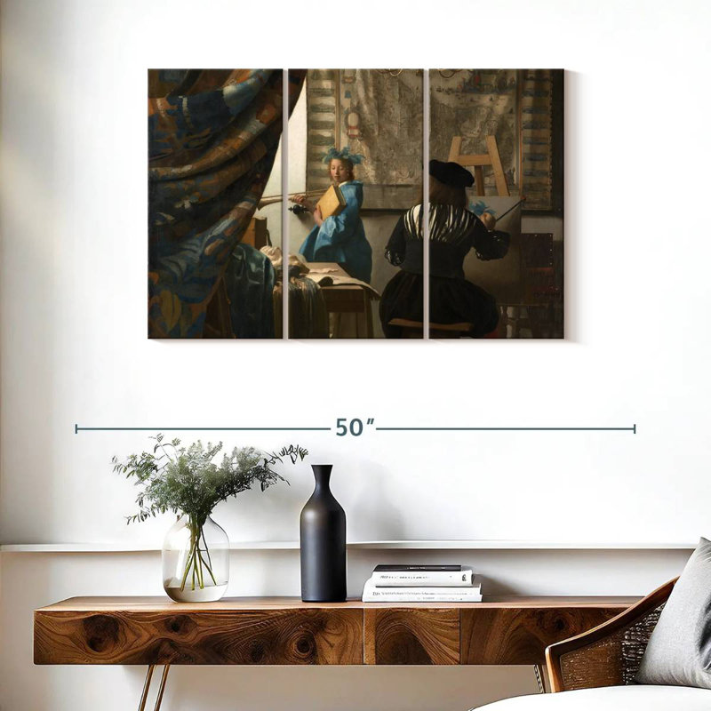 Senne, l'art de peindre, H 24 po x l 38 po
