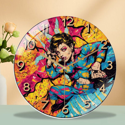 Horloge murale 12 po