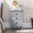 Classic 3-Drawer Solid Wood Nightstand-216778402