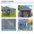 Carport 10' x 20' Portable Garage, Heavy Duty Car Port Canopy with 2 Roll-up Doors & 4 Ventilated Windows for Car, Truck, Boat, Garden