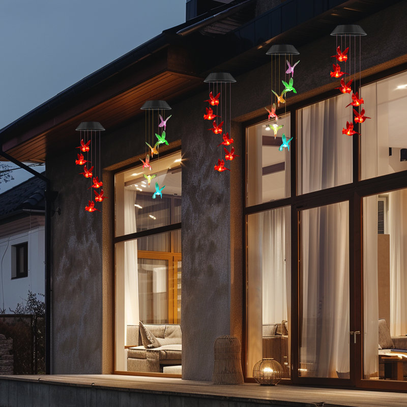 Éclairage solaire imperméable pour décorations d'extérieur Siannah