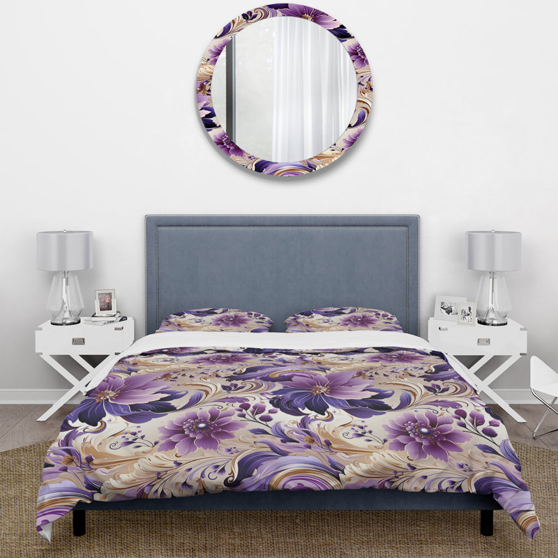 Ensemble de housse de couette Paisley, Housse de couette simple + 1 taie décorative stan