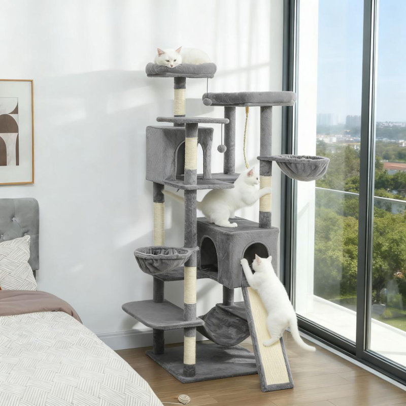 Arbre à chat multi-niveaux 69 po