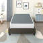 Structure de base de matelas en métal avec housse en tissu Textu-875208649