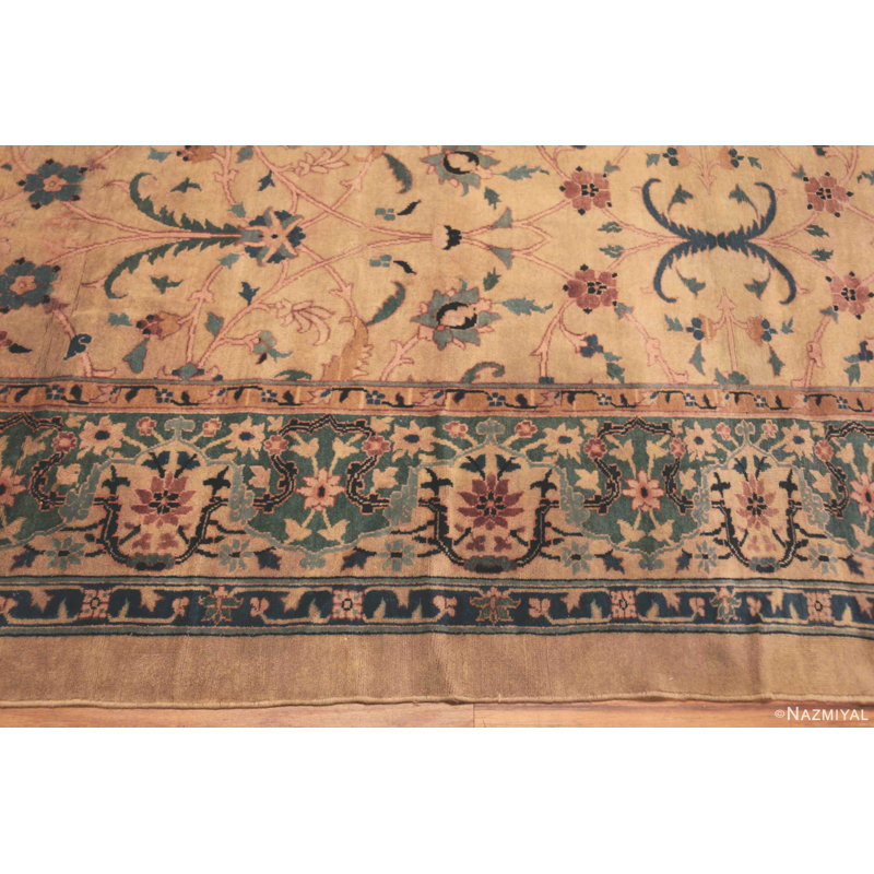 One-of-a-Kind Rectangle 14'7" X 15'7" Hand Knotted Area Rug