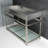 Fauceture Rectangular Console Bathroom Sink-50070427