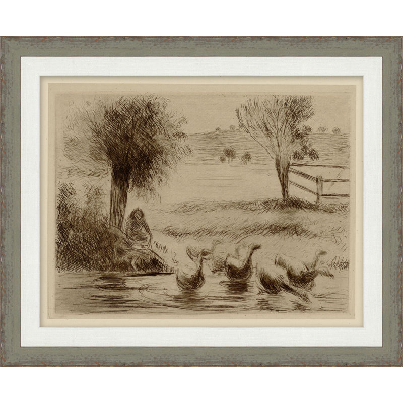 Country Etching 4 Print