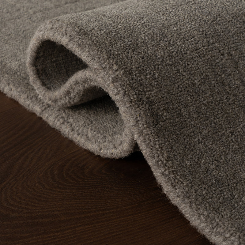 Gania Modern Grey Rug, Rectangle 4' x 6'