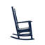 Chaise berçante d'extérieur en plastique avec table d'appoint Vinnie-2067312522
