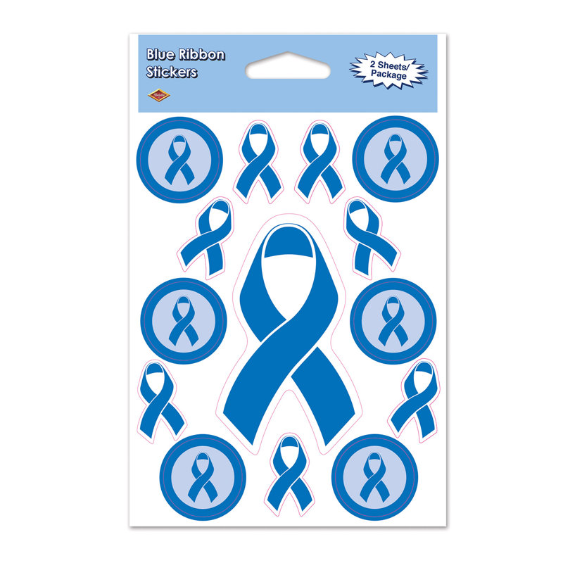 Autocollant de fenêtre ruban, Bleu