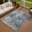 Tapis abstrait intérieur / extérieur lavable à la machine Chantille ACN2300-1412761811