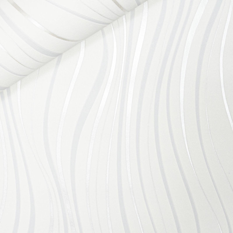  White Plain Paste The Wall Wallpaper A75001