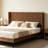 Fluted Wooden Headboard