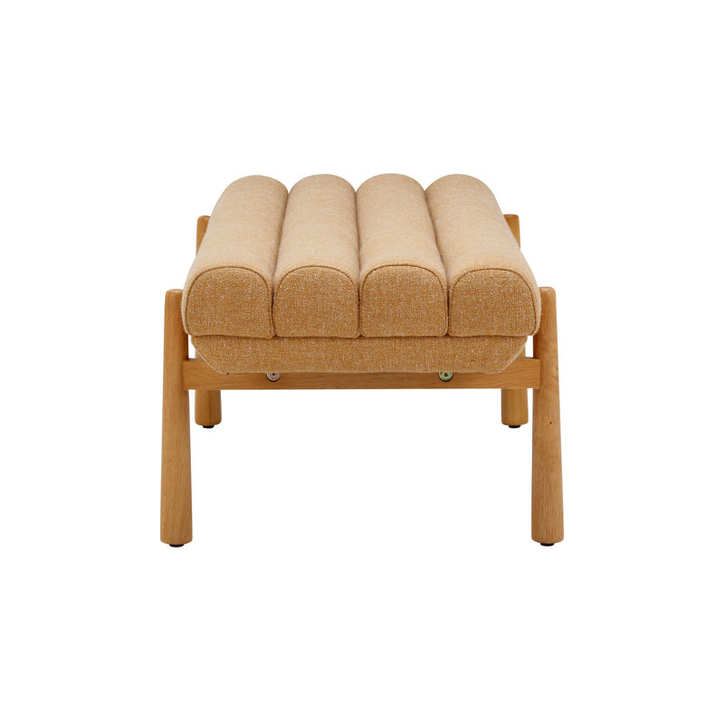  56" Linen Upholstered Bench