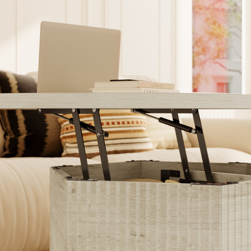 Table basse Torron, Blanc