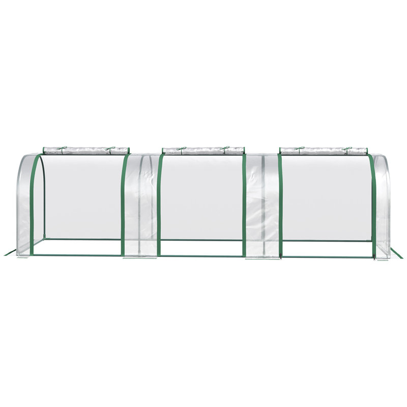 Outsunny 10' X 3' X 2.5' Mini Greenhouse