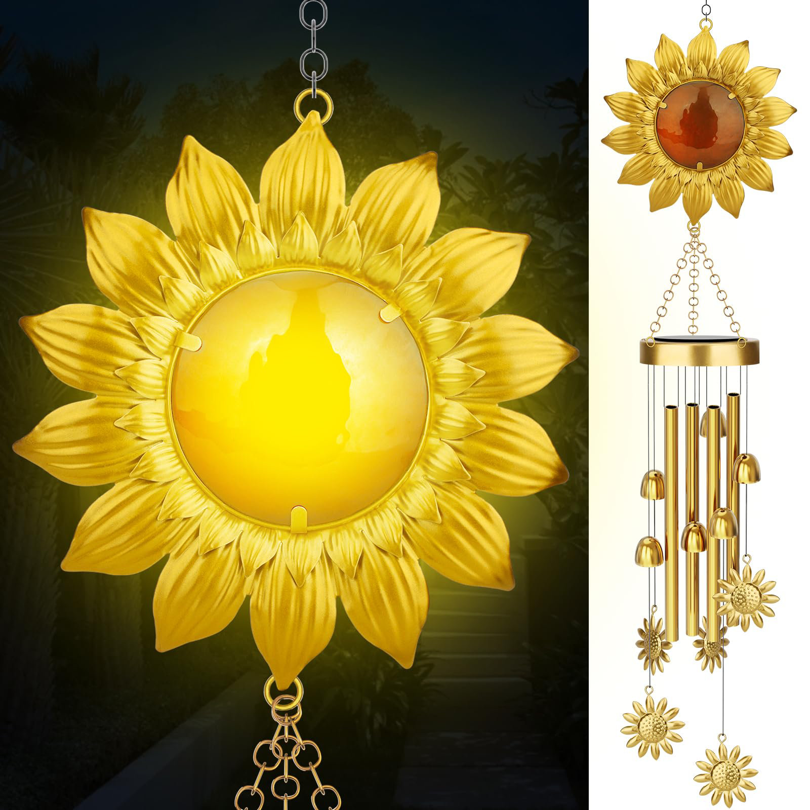 Toyvian Fleur Dansante Solaire – Ornement De Voiture Tournesol Rose Qui Oscille Au Soleil