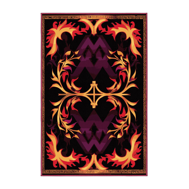 Golden Cascade Rug, Rectangle 3' x 5'