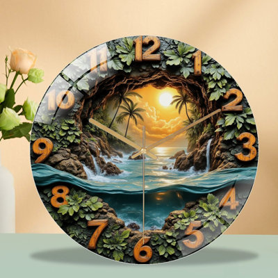 Horloge murale 12 po