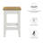 Sunbrook Kitchen Stool In Oak White